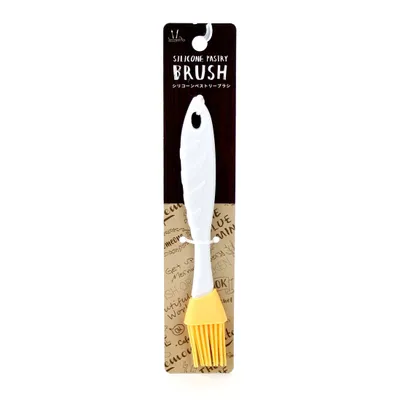 Pastry Brush (Silicone/WT/YL/17x2.7x1.3cm)