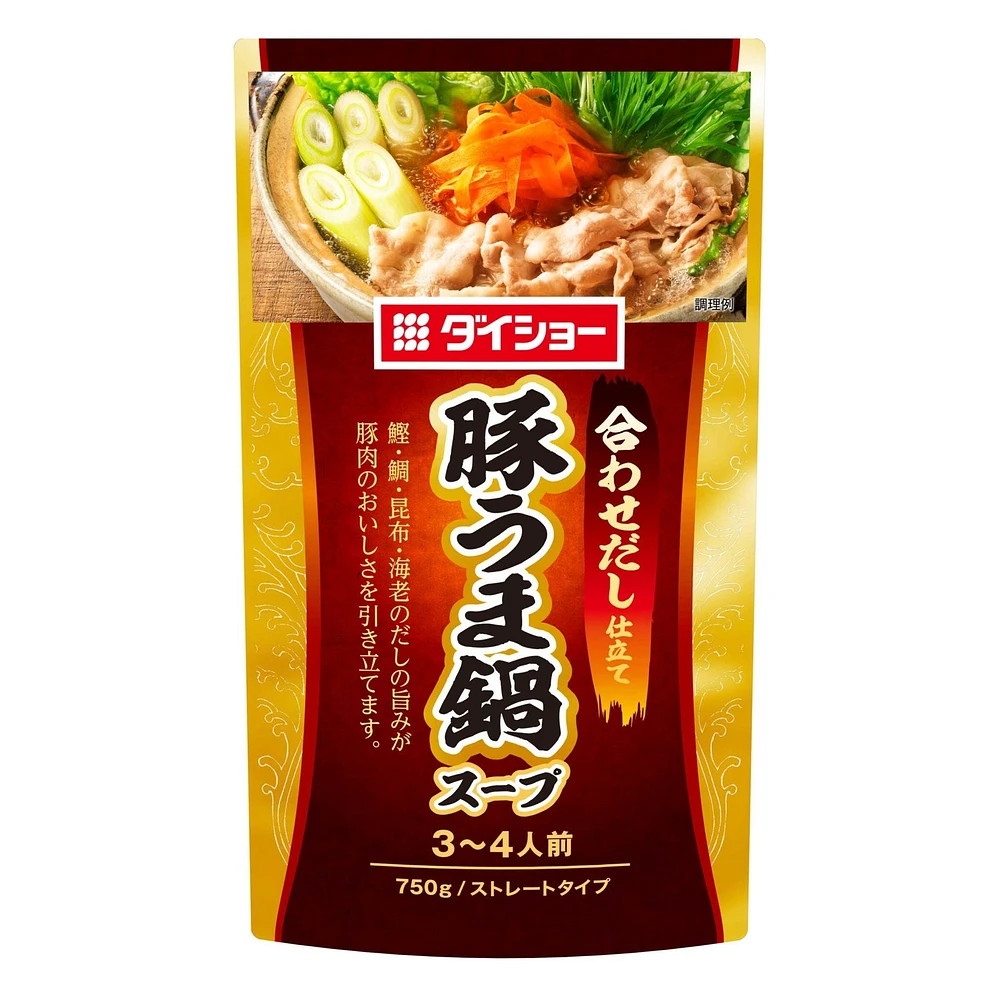 Daisho Hotpot Mixed Dashi Flavour Soup Base For Pork Hotpot