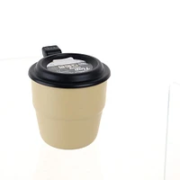 Mug With Lid (PP/Microwave Safe/Dishwasher Safe/9.8x9.5x12.2cm