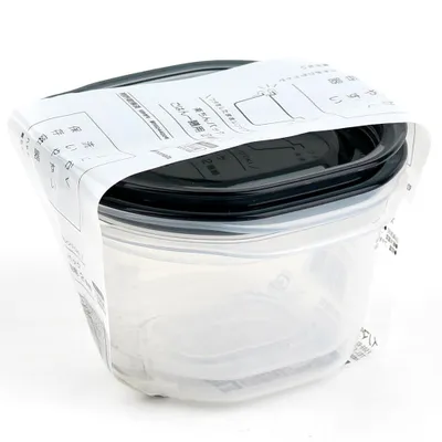 Plastic Food Container (Microwave Safe/1 Portion of Rice/2pcs