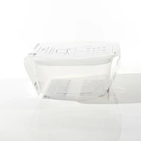 Plastic Food Container (Microwave Safe/Square/630mL)