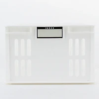 Rectangular Storage Basket with Index