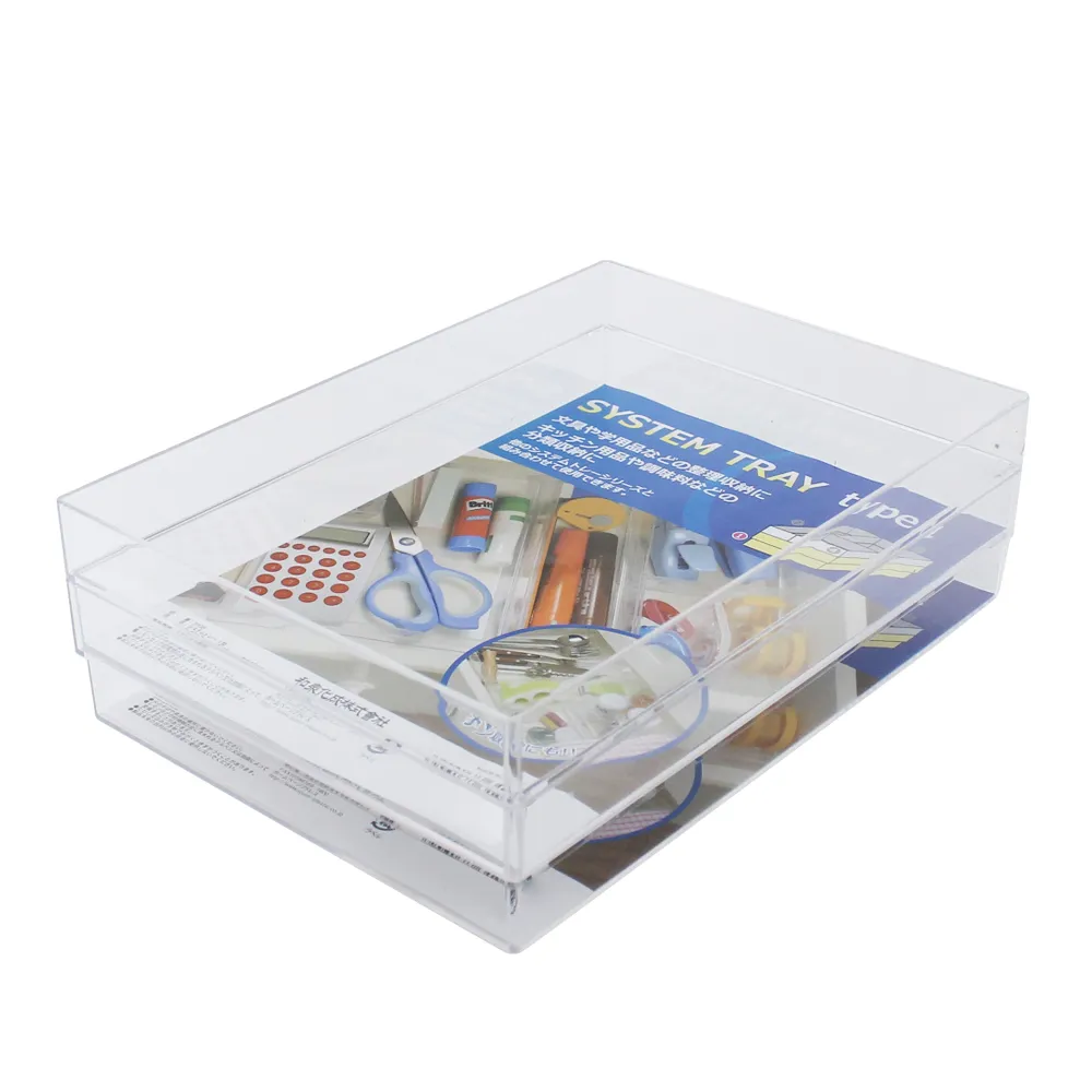 Clear Plastic Storage Tray