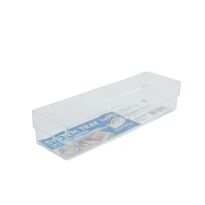 Clear Stackable Plastic Tray (Type 2)