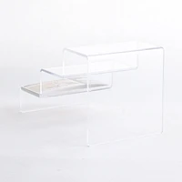 Tiered Doll Stand Clear Display Stand - Case of 12