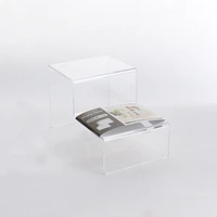 2-Tier Clear Display Stand - Individual Package