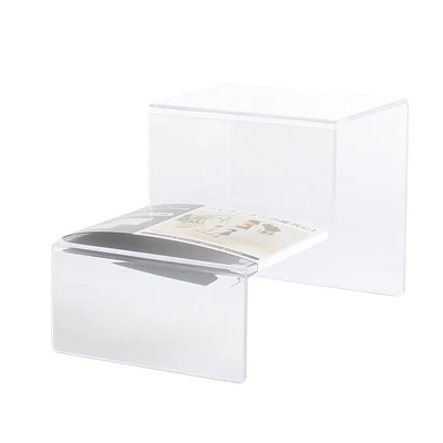 2-Tier Clear Display Stand - Case of 12