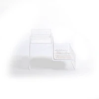 Clear 2 Tier Display Stand - Individual Package