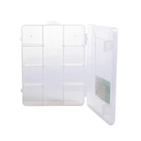 Clear Organizer with Lid and Compartments