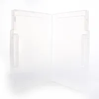 A4 Clear Plastic File Case