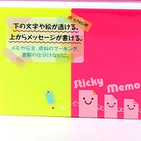 Flourescent Translucent Sticky Notes (2 x 60 sheets)