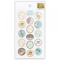 NB Embossed Musical Large Stickers - Melody