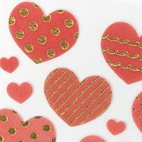 NB Non-Woven Fabric Stickers - Hearts