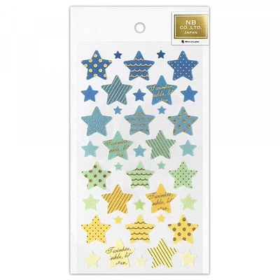 NB Non-Woven Fabric Stickers - Stars