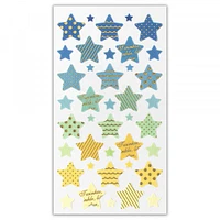 NB Non-Woven Fabric Stickers - Stars