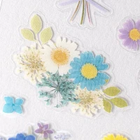 NB Clear Pressed Flowers Stickers