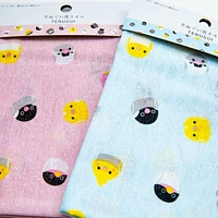 Round Birds Tenugui Towel