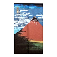 Japanese Style Katsushika Hokusai: Fine Wind Clear Morning Noren Curtain