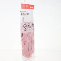 Rubber Gloves -M (Rubber/M/Thin/Pink/20.2x30cm (1pr))