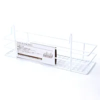 White Wire Shelf (26x9.5x10cm)