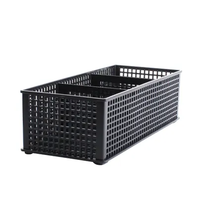 3-Section Deep Organizer with Compartments