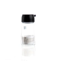 Bottle (Glass/f/Soy Sauce/CL/BK/5.3x5.3x10.5cm / 110mL)