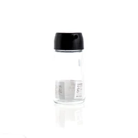 Bottle (Glass/f/Soy Sauce/CL/BK/5.3x5.3x10.5cm / 110mL)