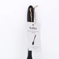 Kukka Silicone Rubber Spoon (Black)