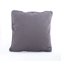 Cushion Throw Pillow Cover with Piping (45x45cm