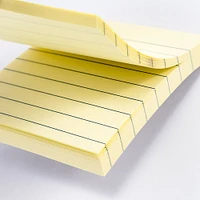 Yellow Lined Sticky Notes (100 sh)