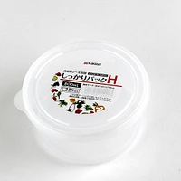 Plastic Container - 800mL (PP/Cylinder/CL/d.14.5x6.7cm / 800mL)