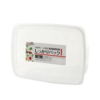 Plastic Food Container (Microwavable/Rect/CL/20.5x15x7.9cm / 2L)