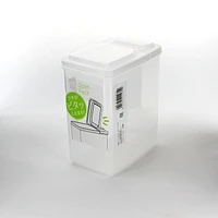 Plastic Food Container (Rect/CL/14.6x9.8x17.3cm / 1.7L)