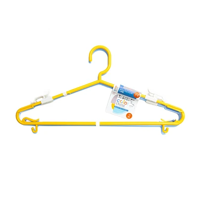 Kokubo Color Cruise Clothes Hangers with Clips (2pcs)