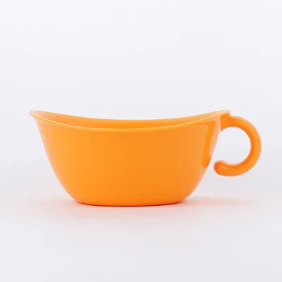 Bowl with Handle (Orange) - Individual Package