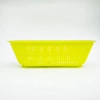 Kokubo Long Oval Colander - Green