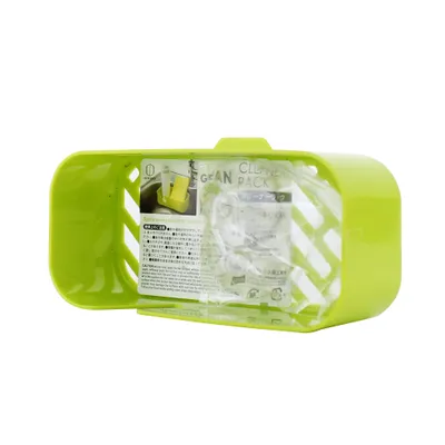 Sponge Rack with Suction Cups (Green) - Individual Package