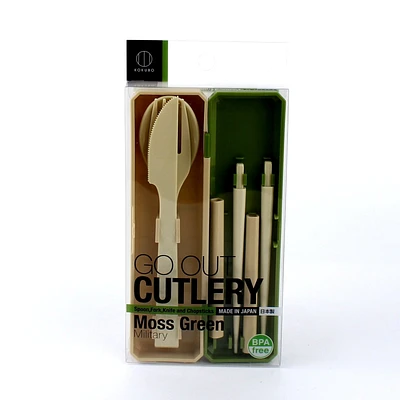 Kokubo Go Out Cutlery Set with Case