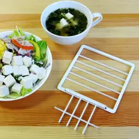 Kokubo Tofu Cutter (13x13x1.3cm) - Case of 10