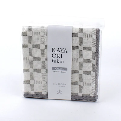 Kokubo Kayaori Cross Dishcloth - Individual Package