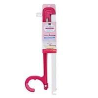 Kokubo Towel Hanger For Bath Towel (Pink) - Individual Package