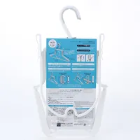 Kokubo Foldable Clothes Hanger For High Neck Top & Hoodie - Individual Package