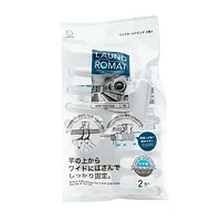 Kokubo Laund Romat Wide-Grip Clips - Individual Package