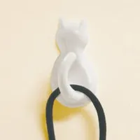 Kokubo Cat Shaped Hooks with Adhesive