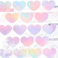 Heart Tile Stickers