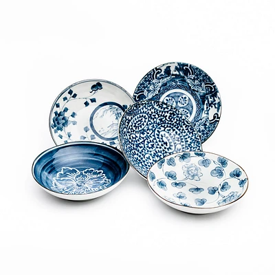 Japanese Procelain Plate Set (5pcs)