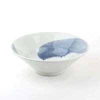 Bowl (Ceramic/Brush Stroke/7cm/d.20cm)