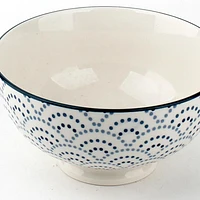 Rice Bowl (Ceramic/Large/Wave)