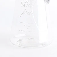 Typography Refill Foaming Pump Bottle