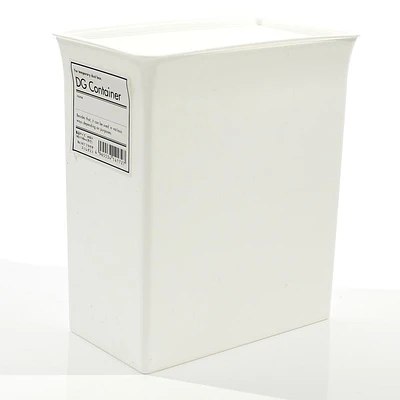 Dustbin (Polypropylene/With Lid/Slim/14x8x14.8cm)